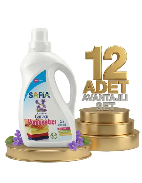 Safia Dağ Esintisi Çamaşır Yumuşatıcı 12x1 Lt - 1
