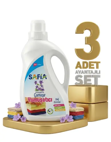 Safia Dağ Esintisi Çamaşır Yumuşatıcı 3x1 Lt - Safia