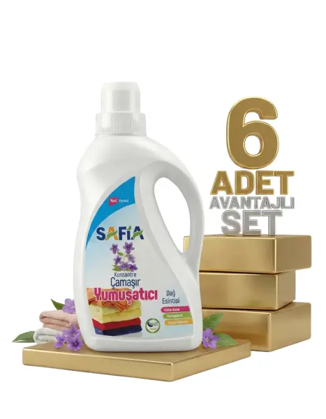 Safia Dağ Esintisi Çamaşır Yumuşatıcı 6x1 Lt - 1