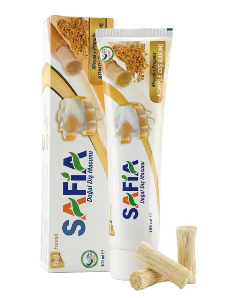 Safia Diş Macunu Misvak ve Propolis 100 ml - 1