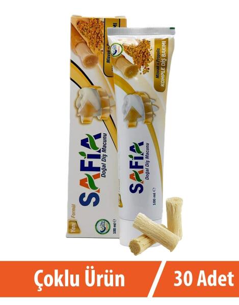 Safia Diş Macunu Misvak ve Propolis 30x100 ml - 1