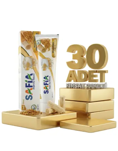 Safia Diş Macunu Misvak ve Propolis 30x100 ml - 1
