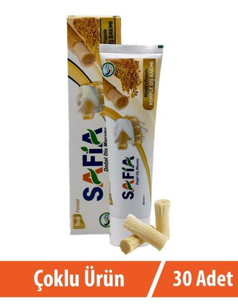 Safia Diş Macunu Misvak ve Propolis 30x60 ml - 1