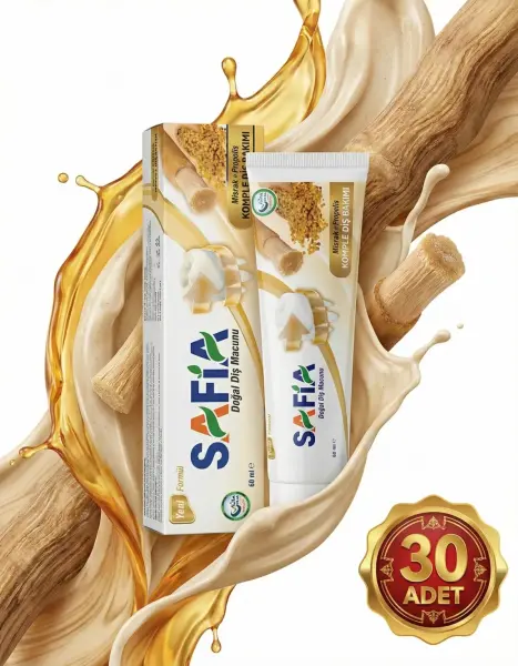 Safia Diş Macunu Misvak ve Propolis 30x60 ml - 2