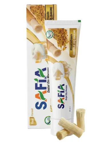 Safia Diş Macunu Misvak ve Propolis 60 ml - 1