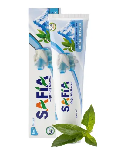 Safia Diş Macunu Yeşil Çay ve Himalaya Tuzu 100 ml - Safia