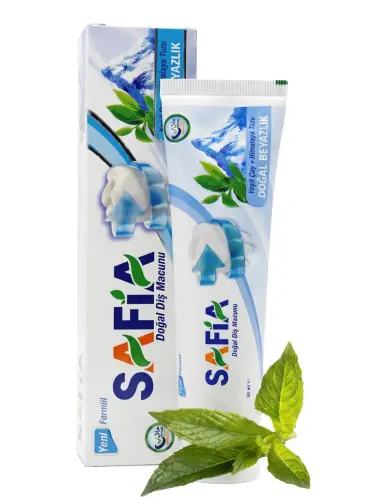 Safia Diş Macunu Yeşil Çay ve Himalaya Tuzu 60 ml - Safia