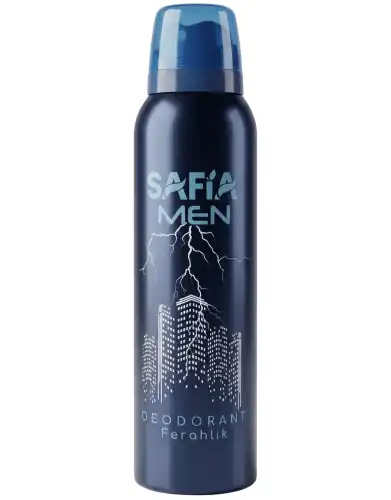 Safia Doğal Erkek Deodorant Ferahlık 150 Ml - 1