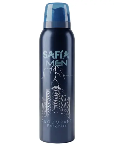 Safia Doğal Erkek Deodorant Ferahlık 150 Ml - 1