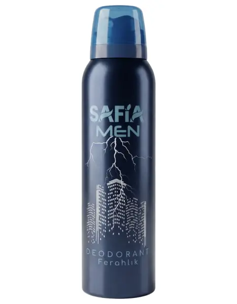 Safia Doğal Erkek Deodorant Ferahlık 150 Ml - 1