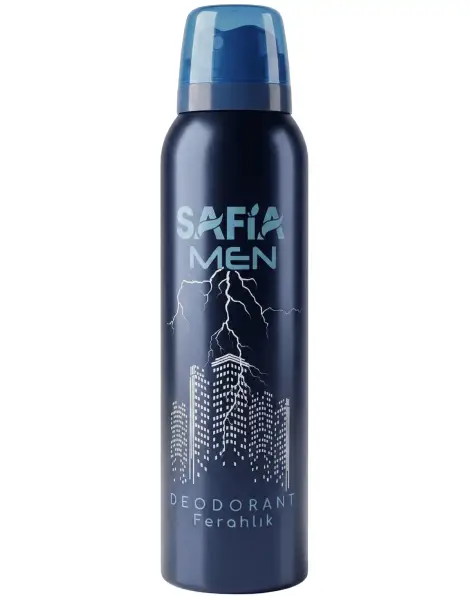 Safia Doğal Erkek Deodorant Ferahlık 150 Ml - 1