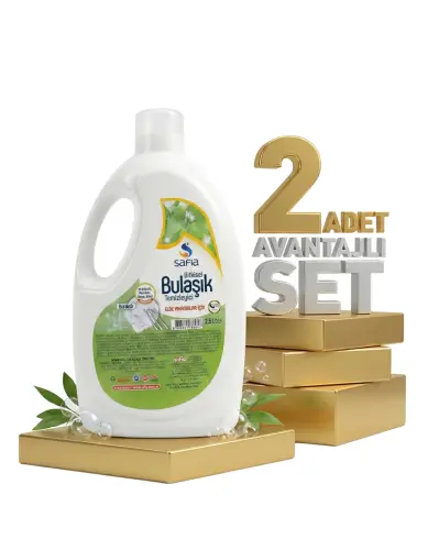 Safia Elde Bulaşık Temizleyicisi 2x2,5 Lt - 1
