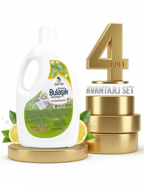 Safia Elde Bulaşık Temizleyicisi 4x2,5 Lt - 2