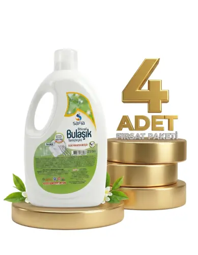 Safia Elde Bulaşık Temizleyicisi 4x2,5 Lt - 1