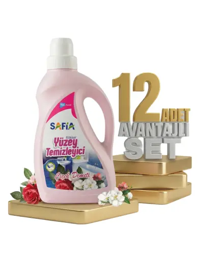 Safia Genel Yüzey Temizleyici 12x1 Lt - Safia