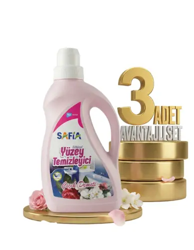 Safia Genel Yüzey Temizleyici 3x1 Lt - Safia