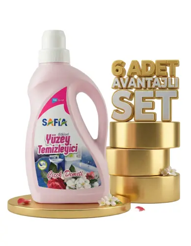 Safia Genel Yüzey Temizleyici 6x1 Lt - Safia