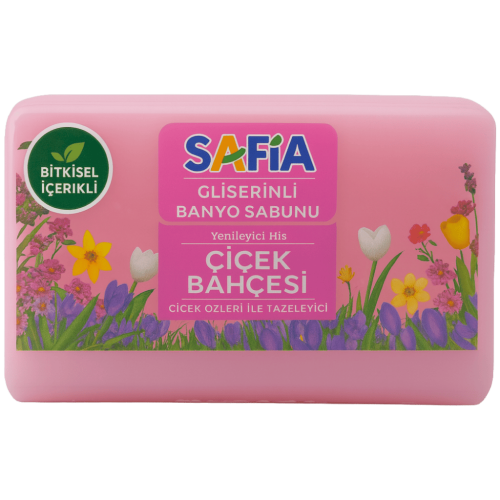 Safia Gliserinli Çiçek Bahcesi Banyo Sabunu 150 Gr - SAFİA