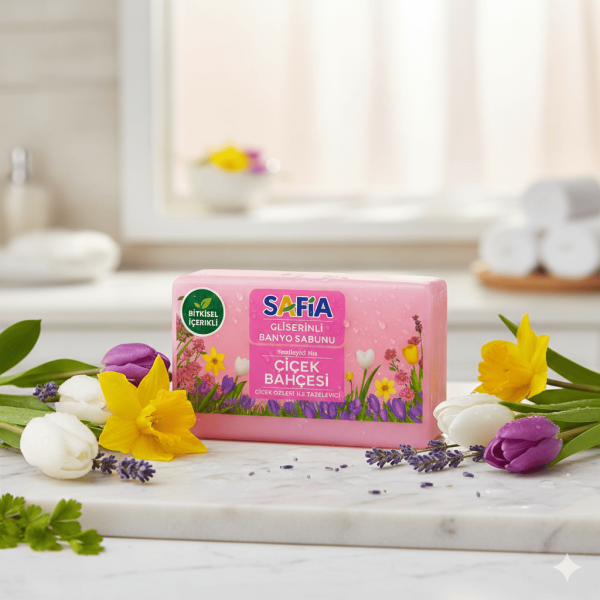 Safia Gliserinli Çiçek Bahcesi Banyo Sabunu 150 Gr - 2