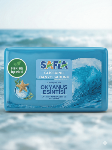 Safia Gliserinli Okyanus Esintisi Banyo Sabunu 150 Gr - 2
