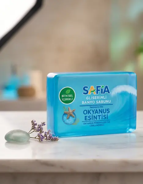 Safia Gliserinli Okyanus Esintisi Banyo Sabunu 150 Gr - 2