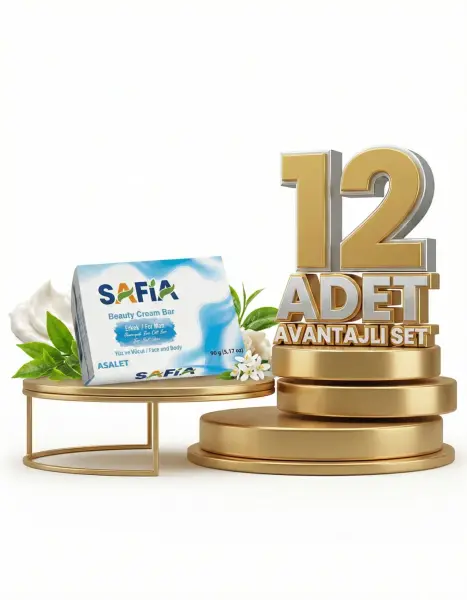 Safia Güzellik Sabunu Asalet Erkekler İçin 12x90 Gr - 1