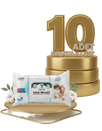 Safia Islak Mendil Yetişkin 10x72li - 1