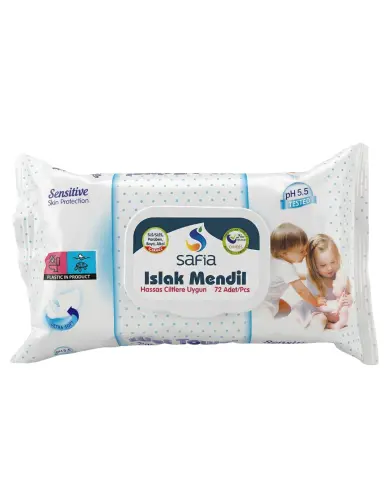 Safia Islak Mendil Yetişkin 72li - 1