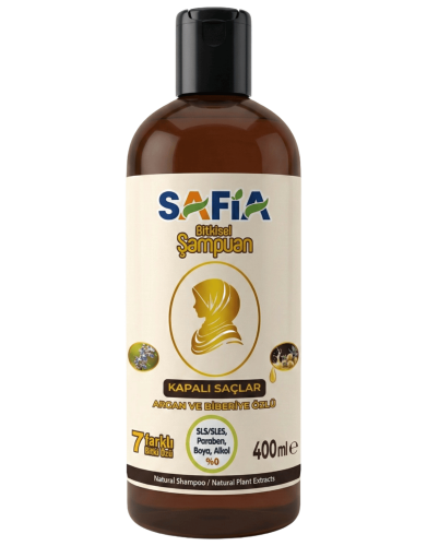Safia Kapalı Saçlar İçin Şampuan 400 Ml - SAFİA