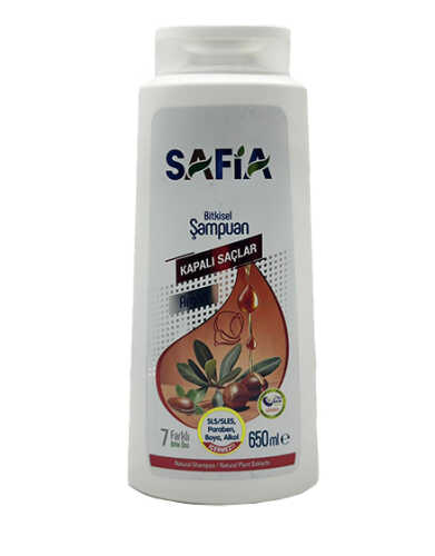 Safia Kapalı Saçlar Şampuan 650 Ml - 1