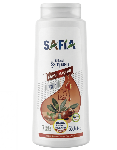 Safia Kapalı Saçlar Şampuan 650 Ml - 1