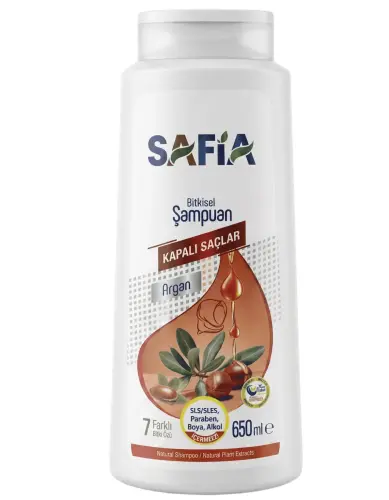 Safia Kapalı Saçlar Şampuan 650 Ml - Safia