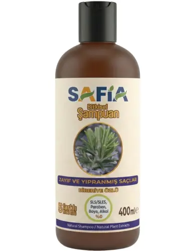 Safia Zayıf Ve Kırılgan Saçlar İçin Şampuan 400 Ml - SAFİA