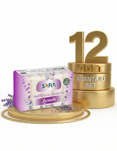 Safia Lavanta Güzellik Sabunu 12x275 Gr - SAFİA