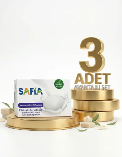 Safia Nemlendirici Güzellik Sabunu 3x90 Gr - SAFİA