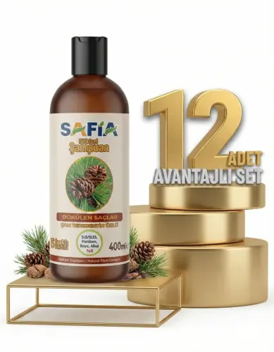 Safia Saç Dökülmesine Karşı Şampuan 12x400 Ml - 2