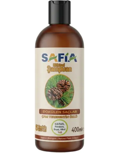 Safia Saç Dökülmesine Karşı Şampuan 400 Ml - SAFİA