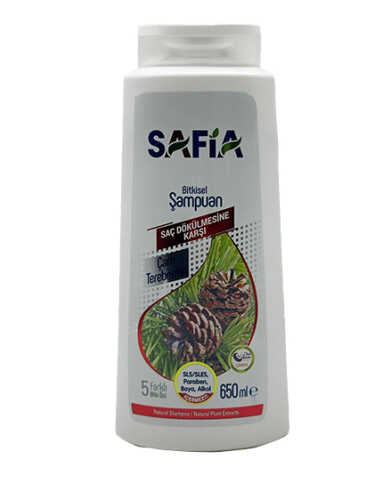 Safia Saç Dökülmesine Karşı Şampuan 650 Ml - 1