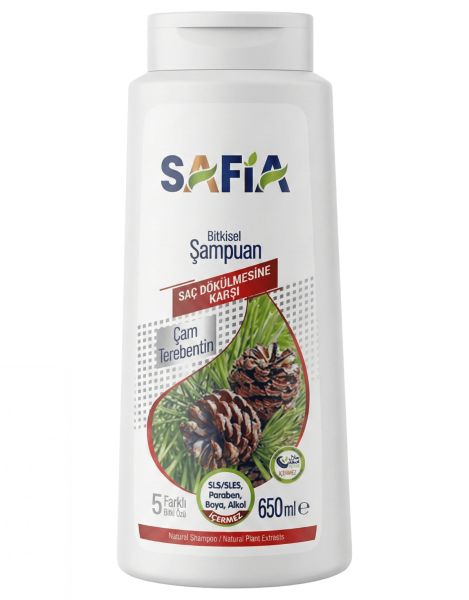 Safia Saç Dökülmesine Karşı Şampuan 650 Ml - 1