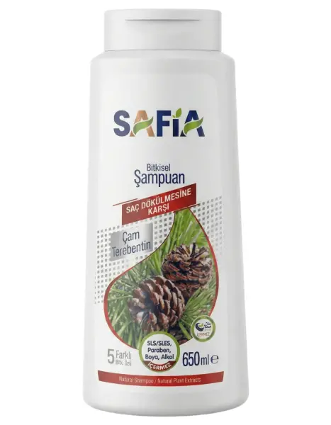 Safia Saç Dökülmesine Karşı Şampuan 650 Ml - 1