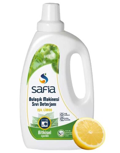 Safia Sıvı Bulaşık Makine Deterjanı 1 Lt - Safia
