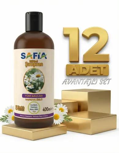 Safia Tüm Saçlar İçin Şampuan 12x400 Ml - 2