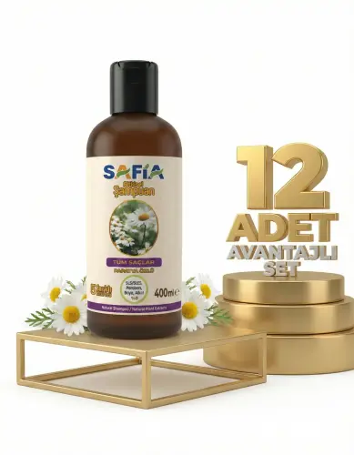 Safia Tüm Saçlar İçin Şampuan 12x400 Ml - 1