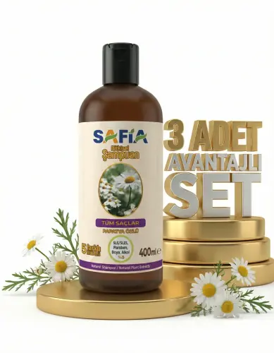 Safia Tüm Saçlar İçin Şampuan 3x400 Ml - 2