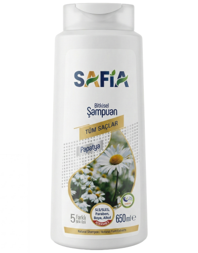 Safia Tüm Saçlar Şampuan 650 Ml - Safia
