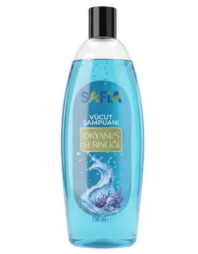 Safia Vücut Şampuanı Okyanus Serinliği 750 Ml - SAFİA