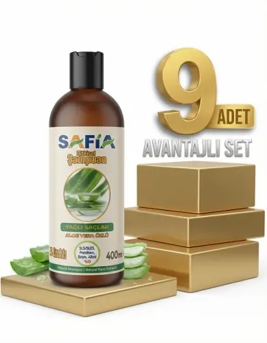 Safia Yağlı Saçlar İçin Şampuan 9x400 Ml - 2