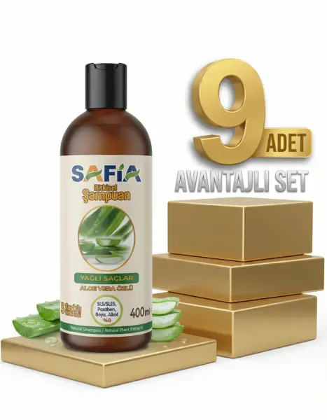 Safia Yağlı Saçlar İçin Şampuan 9x400 Ml - 2
