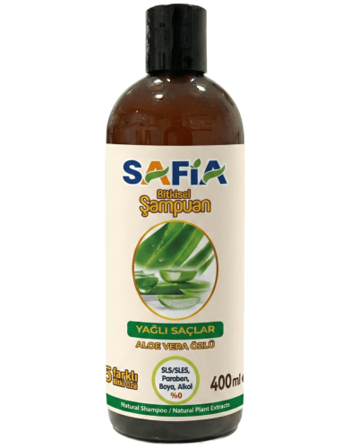Safia Yağlı Saçlar İçin Şampuan 400 Ml - SAFİA