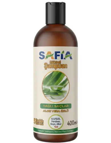 Safia Yağlı Saçlar İçin Şampuan 400 Ml - SAFİA